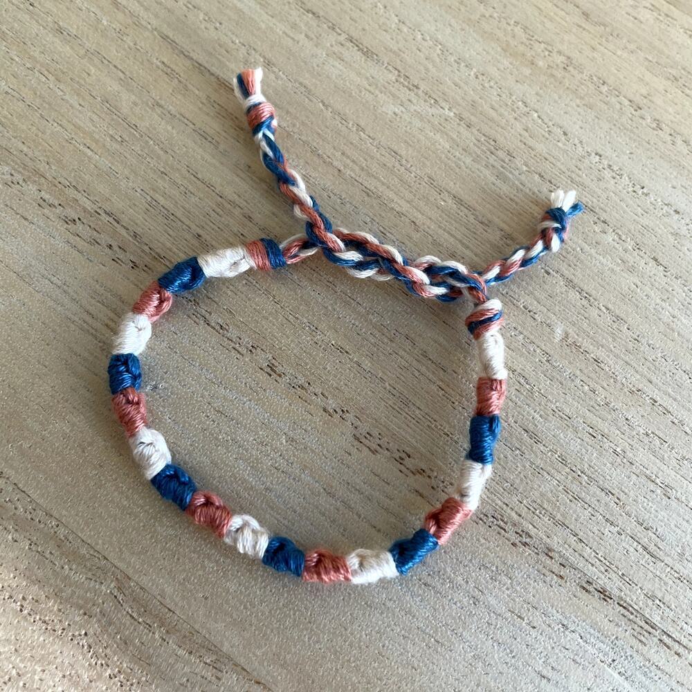 Calandra Bracelet anklet trendy comfortable tie embroidery thread woven gift